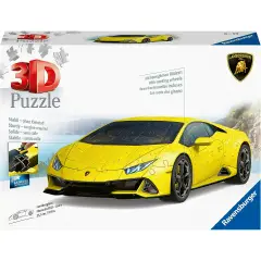 Puzzle 3D Lamborghini Huracán Evo Gialla