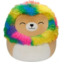 Squishmallows Personaggio 30 Cm: Leonard the Lion w Rainbow Mane