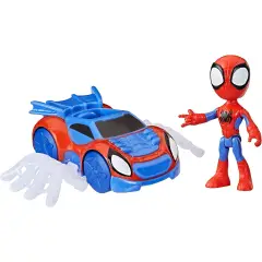 Spidey Veicolo con Personaggio e Accessori: Spidey Web