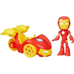 Spidey Veicolo con Personaggio e Accessori: Iron Racer
