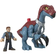 Jurassic World Set Personaggio Con Dinosauro GVV63