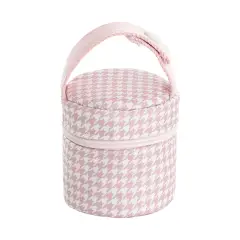Porta Succhietto Windsord Rosa 8.5x8.5x11 Cm