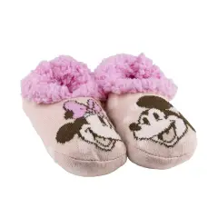 Minnie Pantofole a Calzino T25/27 Pink