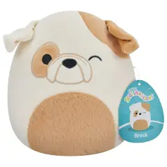 Squishmallows Personaggio 20 Cm: Brock the Bulldog