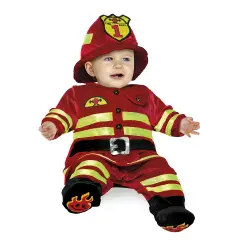 Costume Piccolo Pompiere Superbaby 6/9 Mesi