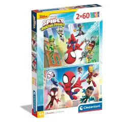 Puzzle Spidey & Amici 2x60 Pezzi