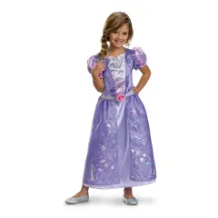 Costume Principessa Rapunzel Classic per Bambine - Taglia S - 5/6 Anni