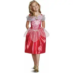 Costume Principessa Aurora per Bambine - Taglia M - 7/8 Anni