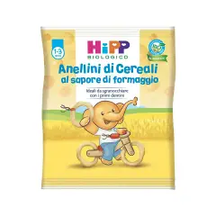 HIPP Anellini di Cereali al Sapore di Formaggio