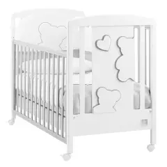 Letto Matisse Bianco Grigio Italbaby