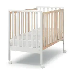 Lettino Evolution 6 in 1 con Funzione Culla Bianco Naturale – Erbesi