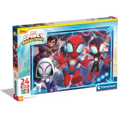 Puzzle 24 Pezzi Maxi Spidey And His Friends