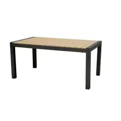 Tavolo Santorini Antracite Allungabile 163/223x95cm.