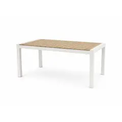 Tavolo Santorini Bianco Allungabile 163/223x95cm.