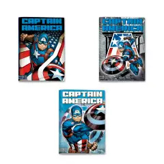 Captain America Quaderno A4 Maxi 96/100 Rigatura C