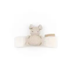 Giochino Braccialetto A Maglia Hippo Birch Sand Bamboom