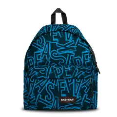 Eastpak Zaino Scuola Tempo Libero Padded Pak'r EP Letters Blue