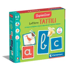 Sapientino Montessori - Lettere Tattili