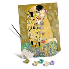 Ravensburger CreArt Serie B Canvas - Klimt: Il Bacio, Kit Pittura