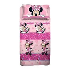 Set Lenzuolo Piazza e Mezza Minnie Mouse - Completo Letto Disney