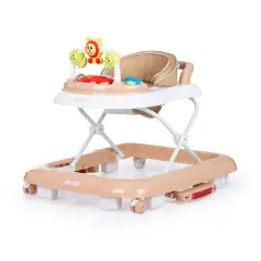 Girello Musicale 4 In 1 Baby Walker Friends latte