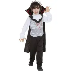 Costume Vampiro Insanguinato per Bambini - Taglia XS - 5/6 anni