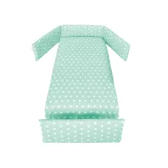Set Piumone con Materasso Infinito Starlette Menta Italbaby