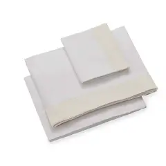 Infinito Set Lenzuola Lettino 3 Pezzi Plumetì Burro Italbaby
