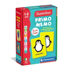 Sapientino Montessori Flashcards - Primo Memo