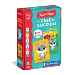 Sapientino Montessori Flashcards - Le Case Dei Cuccioli