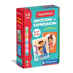 Sapientino Montessori Flashcards - Emozioni Ed Espressioni