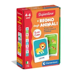 Sapientino Montessori Flashcards - Il Regno Degli Animali