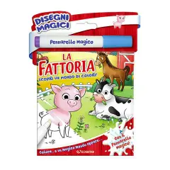 Libro Con Pennarello Magico: La Fattoria