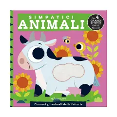 Libro Puzzle Da Accarezzare: Simpatici Animali