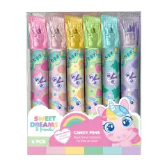 Pennarelli Profumati Doppia Punta Set 6 Colori Sweet Dreams