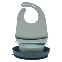 Set Pappa Silicone 4 Pezzi Verde