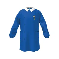 Grembiule Bambino Scuola Calciatore Blu 6 Anni