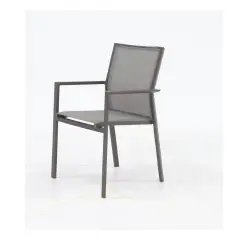 Poltrona Como Brown In Alluminio Salmar