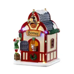 Lemax Comet’s Den 54533 – Rifugio Natalizio Luminoso di Comet Santa’s Wonderland