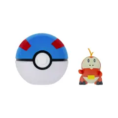 Pokemon Clip N Go: Fuecoco Con Mega Ball