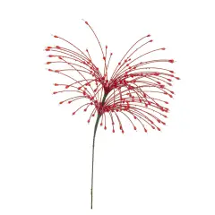 Ramo Zacary Decorazione Natale 63cm Rosso