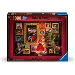 Ravensburger Puzzle 1000 Pezzi Disney Villainous Queen of Hearts – 70x50 cm