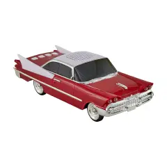 Speaker Bluetooth Auto Americana Rossa Vintage con Radio FM