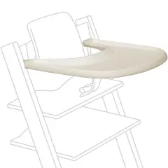 Stokke Tray – Vassoio per Tripp Trapp Baby Set Vanilla White
