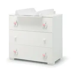 Dudu Comò Bianco con Fiocco Rosa – Erbesi