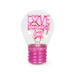 Legami - Lampada Da Tavolo A Forma Di Lampadina Love Is In The Air