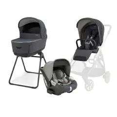 Electa Sistem Quattro Garage Grey con Ovetto Darwin (Telaio escluso)