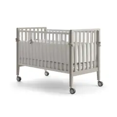 Lettino Evolutivo Win Pali Bianco/Tortora 6in1 con Tessile Menta