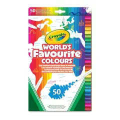 World's Favorite Colors Pennarelli Superpunta Lavabili 50 pz