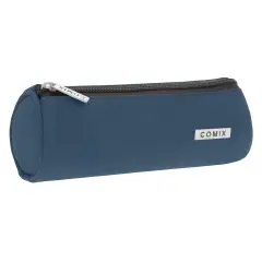 Tombolino Comix Blu Astuccio Compatto Scuola Zip